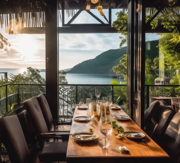 泊岸酒店，unique eating experience at the heart of the island