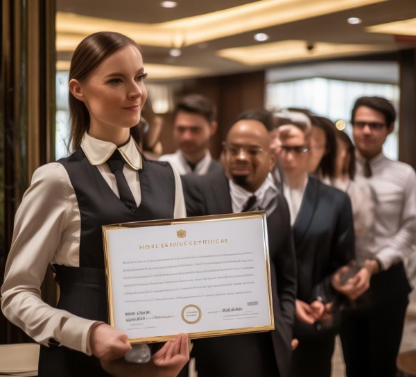 酒店服务礼仪证书,提升酒店服务礼仪技巧,打造优雅服务新标准 酒店服务礼仪证书,提升酒店服务礼仪技巧,打造优雅服务新标准