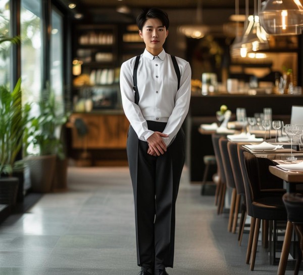 餐厅服务礼仪中的交叉式蹲姿技巧 餐厅服务礼仪中的交叉式蹲姿技巧