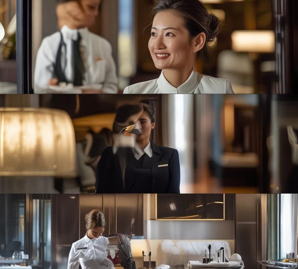 酒店服务礼仪风采，从接待到服务的礼仪规范