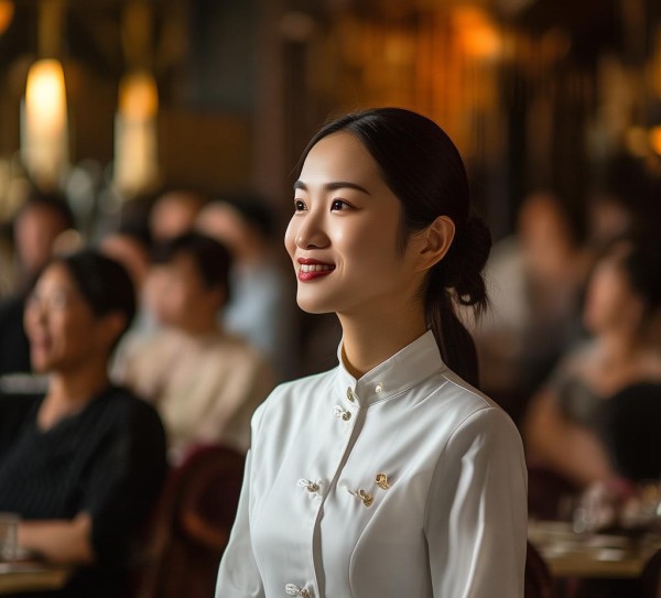 中豪大酒店餐饮服务员,守护顾客的期待 中豪大酒店餐饮服务员,守护顾客的期待