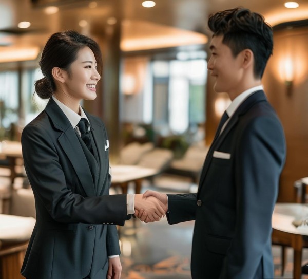 酒店服务礼仪，从细节到感谢，礼节与尊重的传递