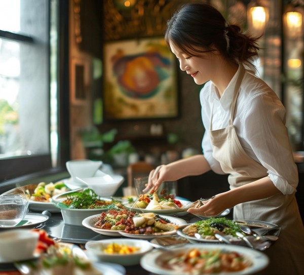 餐饮服务员，品质生活的守护者
