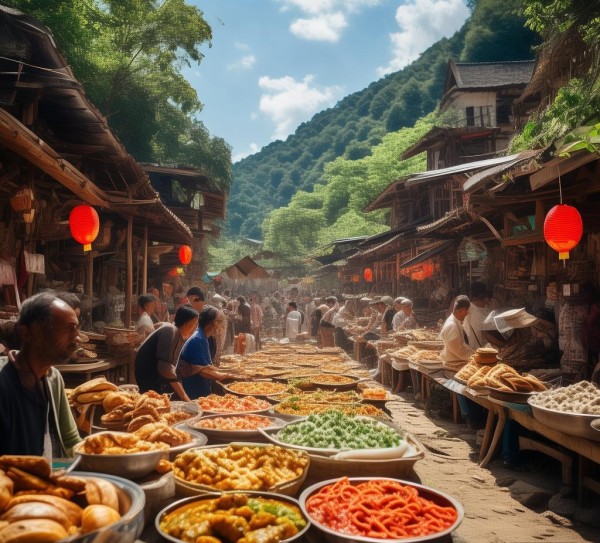 一、地理位置与美食文化 一、地理位置与美食文化