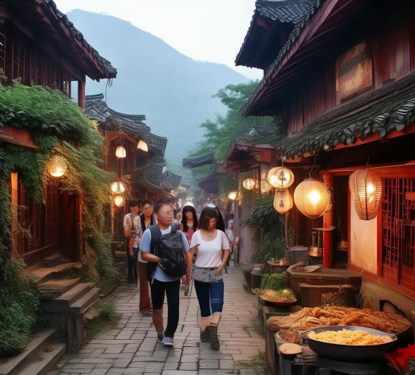 在茂县古羌城，感受秘境风情，享受精良餐饮体验
