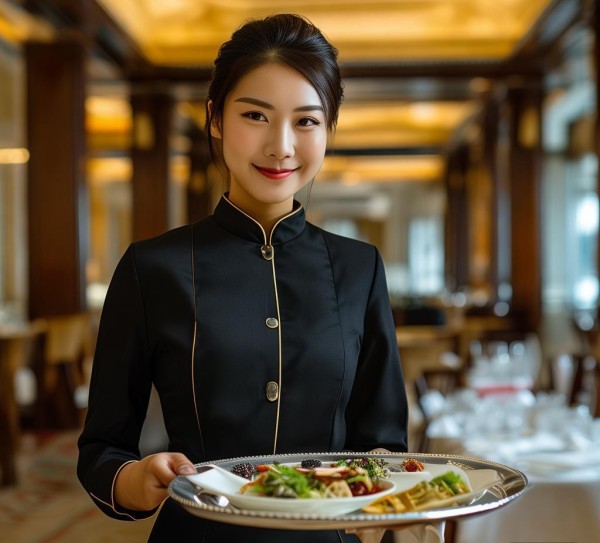 嘉会大酒店餐饮服务员,专业与热情的完美结合 嘉会大酒店餐饮服务员,专业与热情的完美结合