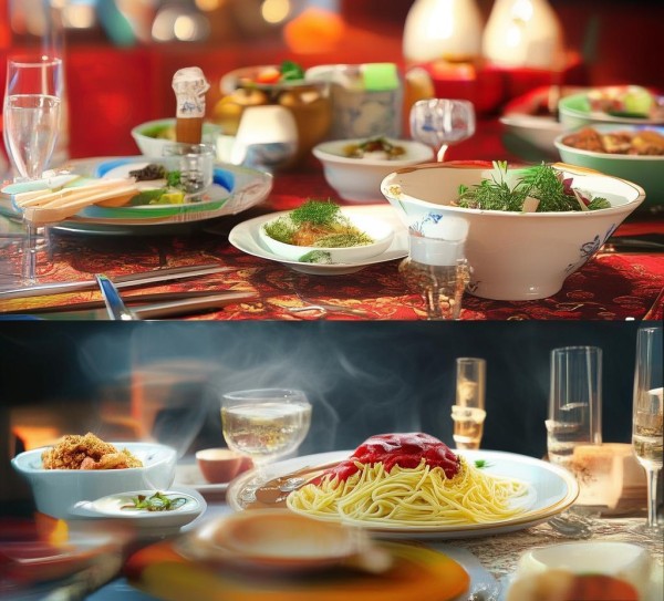 中餐是中天之命,西餐是外在之境 中餐是中天之命,西餐是外在之境