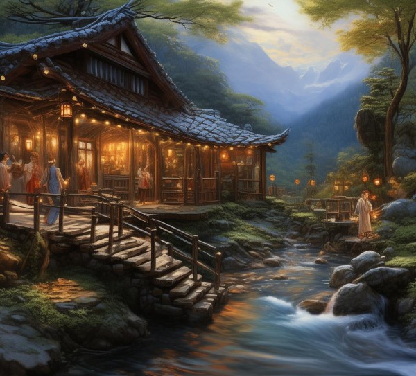 隐秘山居，服务礼仪的诗意栖居