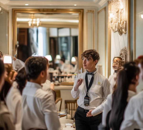 酒店服务礼仪培训图片解析与实践 酒店服务礼仪培训图片解析与实践