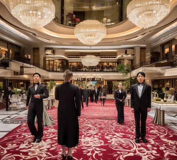 凤凰国际大酒店服务礼仪大赛,全球高端酒店管理的标杆 凤凰国际大酒店服务礼仪大赛,全球高端酒店管理的标杆
