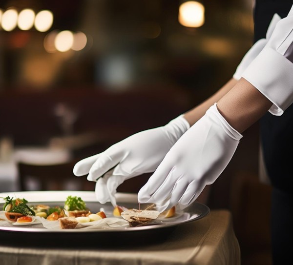 餐饮服务礼仪手套,让顾客感受到专业与尊重 餐饮服务礼仪手套,让顾客感受到专业与尊重