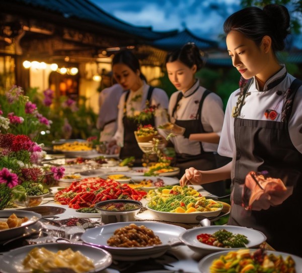 花前月下的美食之旅—广元花前月下酒店餐饮服务员故事
