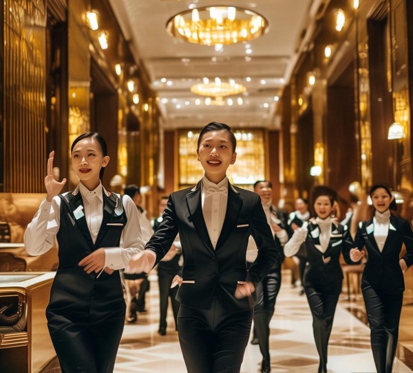 绝了!佰宫精品酒店的服务礼仪操,让你成为这里的小太阳! 绝了!佰宫精品酒店的服务礼仪操,让你成为这里的小太阳!