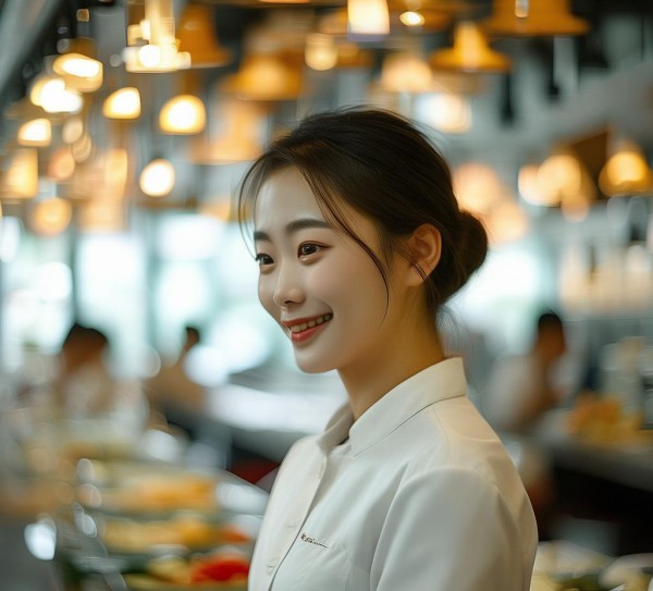 饭店服务员，文明服务背后的礼仪之花