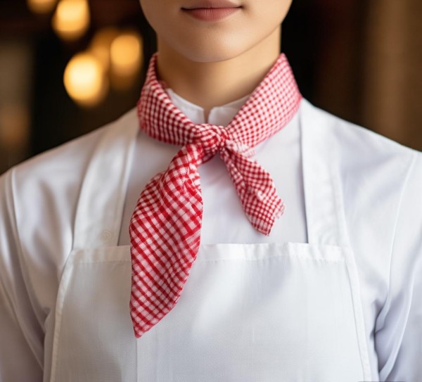 酒店餐饮服务员领巾,职业形象的象征 酒店餐饮服务员领巾,职业形象的象征