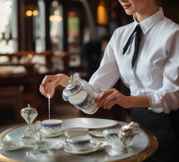 酒店服务员加茶礼仪规范