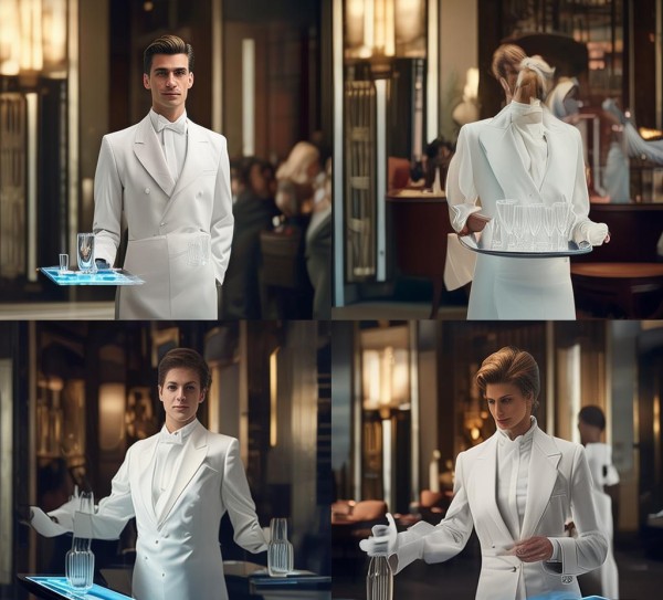 酒店服务员礼仪风采展示,从细节到变迁 酒店服务员礼仪风采展示,从细节到变迁