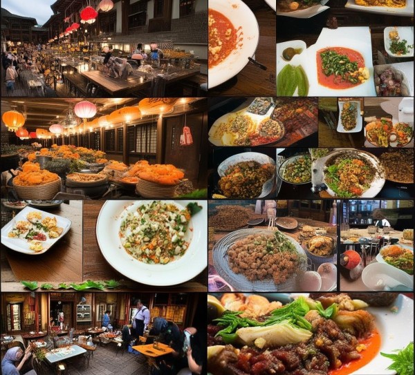 美食文化之旅，explore the vibrant culture of Yuhang Hui Hotel in Pingding