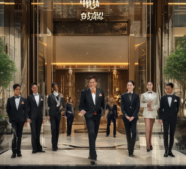 高教社酒店，服务礼仪的典范