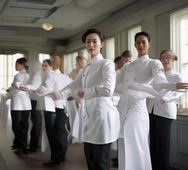 礼仪操,让服务员更优雅地服务他人 礼仪操,让服务员更优雅地服务他人