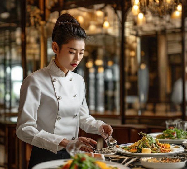 龙门贵宾楼酒店的餐饮VIP服务员是酒店服务质量的象征,他们肩负着为顾客提供高品质餐饮的重任。作为酒店的优质服务者,他们不仅要负责现场的餐饮供应,更要以专业、细致和热情的服务赢得顾客的信赖 龙门贵宾楼酒店的餐饮VIP服务员是酒店服务质量的象征,他们肩负着为顾客提供高品质餐饮的重任。作为酒店的优质服务者,他们不仅要负责现场的餐饮供应,更要以专业、细致和热情的服务赢得顾客的信赖