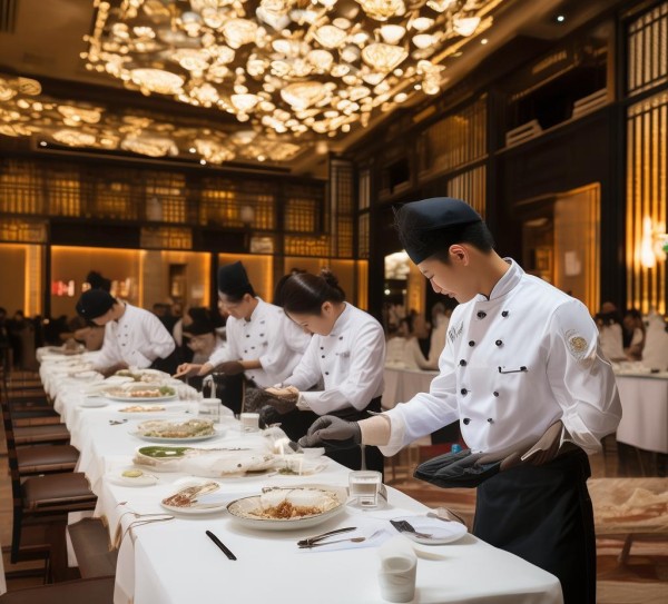 永乐榆林酒店餐饮服务员招聘，美食文化中的服务精英
