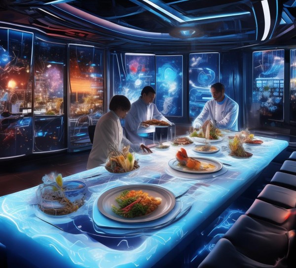 4D空间里的用餐体验,数字化改变餐饮 4D空间里的用餐体验,数字化改变餐饮
