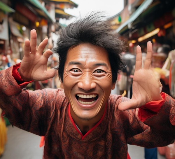奋气腾腾的微笑,礼到不停! 奋气腾腾的微笑,礼到不停!