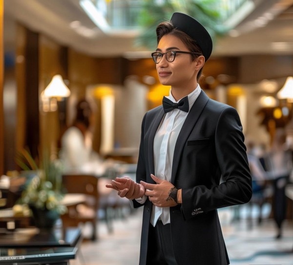 酒店服务礼仪坐走考试，如何在服务中赢得客人的好评