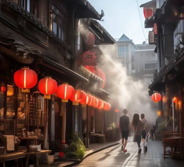 茶馆与酒店,创意浪漫之和 茶馆与酒店,创意浪漫之和