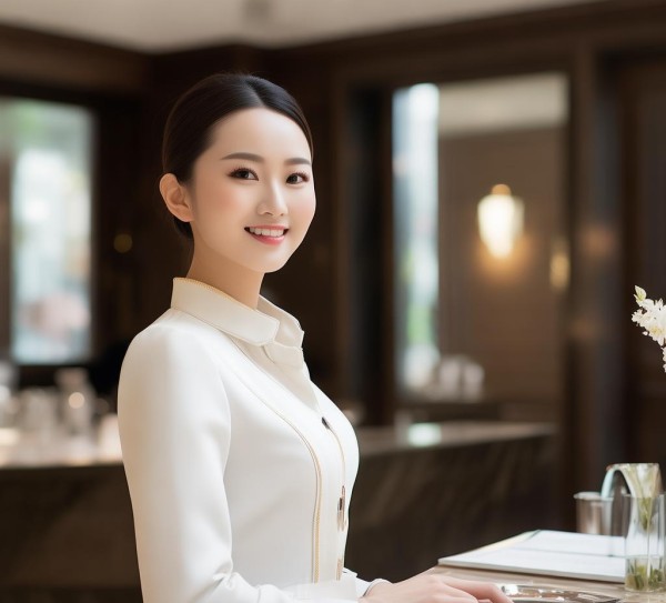 顶级酒店服务员接待礼仪