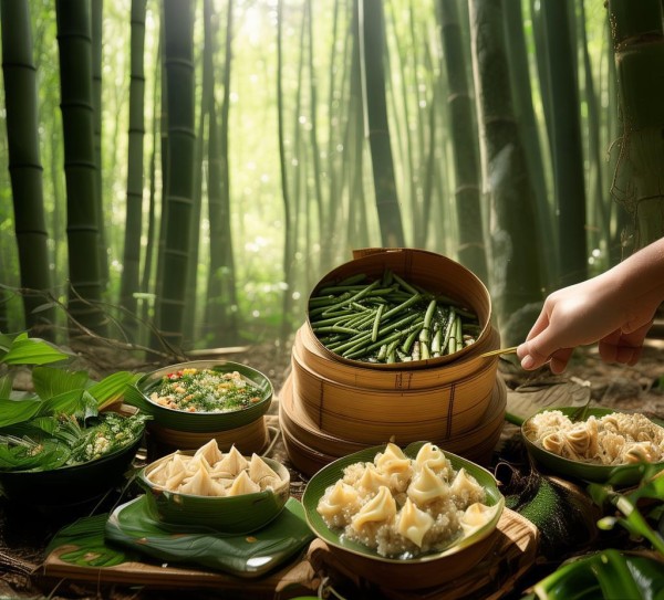 竹山美食,从竹叶到美食的奇妙之旅 竹山美食,从竹叶到美食的奇妙之旅