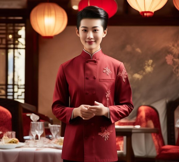 hotel dining服务员中式冬季工作服,专业风范与贴心服务 hotel dining服务员中式冬季工作服,专业风范与贴心服务