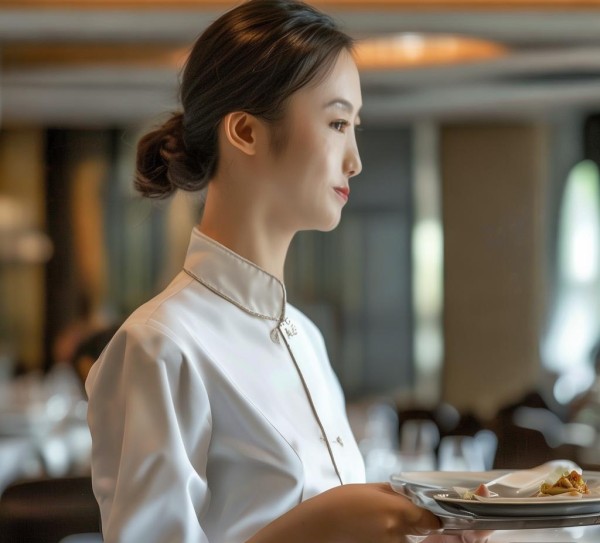 华建酒店餐饮服务员，服务中的责任与专业