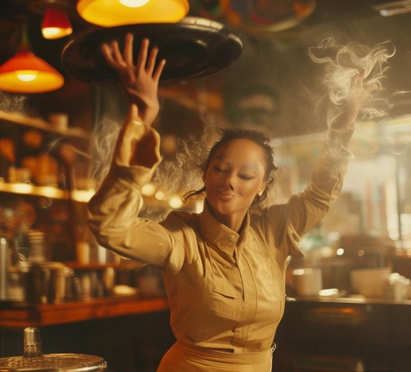 舞动服务,服务员的精彩表现 舞动服务,服务员的精彩表现