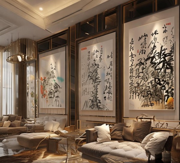 书画作品与酒店,相得益彰的艺术融合 书画作品与酒店,相得益彰的艺术融合