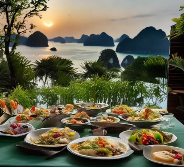 尧龙湾酒店,美食与自然的完美结合 尧龙湾酒店,美食与自然的完美结合