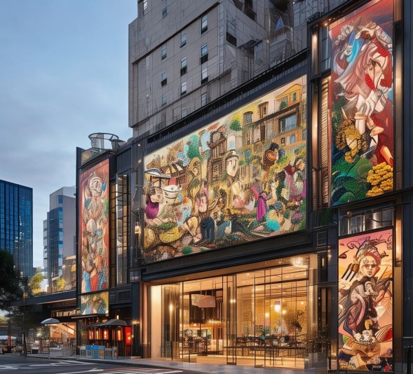 酒店广告字画合作方案—让品牌故事更生动 酒店广告字画合作方案—让品牌故事更生动