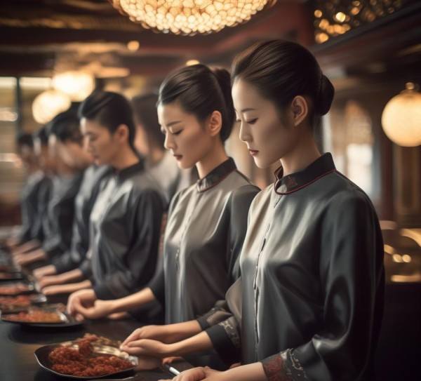 中式酒店服务员礼仪培训,打造高端服务品质 中式酒店服务员礼仪培训,打造高端服务品质
