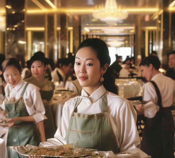 澳门五星级酒店餐饮服务员的职业人生
