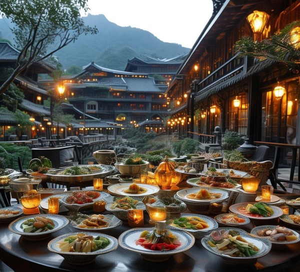 自贡酒店餐饮，隐藏在山间的美味之都