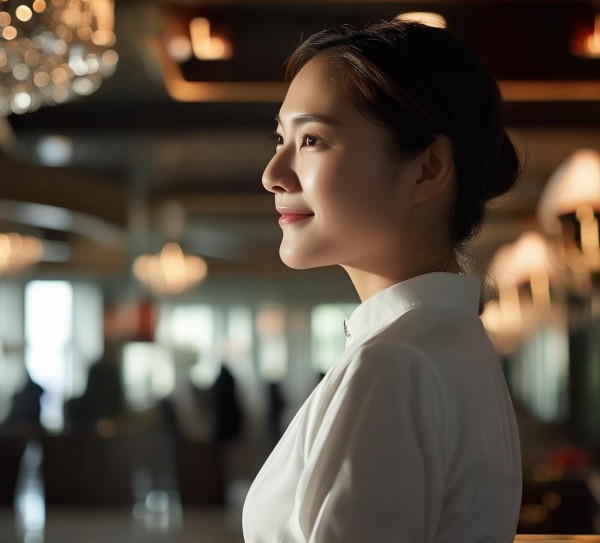 酒店服务员的专业与热情，服务行业的光与影
