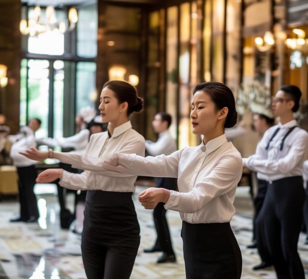 酒店服务礼仪操教学视频与实践分享 酒店服务礼仪操教学视频与实践分享