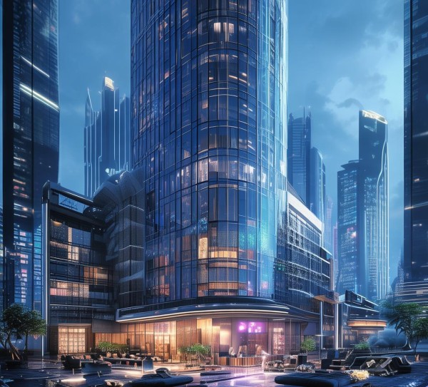 奢华酒店,未来商业城市的完美写照 奢华酒店,未来商业城市的完美写照