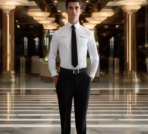 酒店服务生站姿礼仪图片解析,专业素养的可视化展示 酒店服务生站姿礼仪图片解析,专业素养的可视化展示