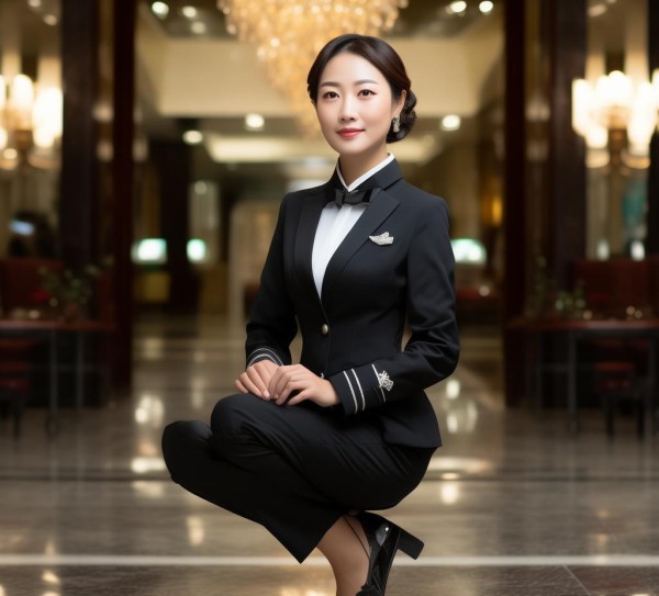酒店服务礼仪中的蹲姿
