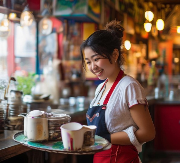 餐厅服务员,连接城市与文化的桥梁 餐厅服务员,连接城市与文化的桥梁