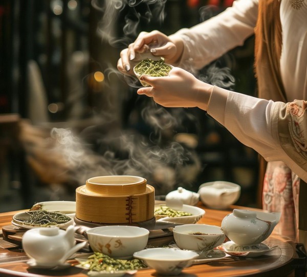 酒店服务员奉茶礼仪视频，从茶文化到茶文化的传承