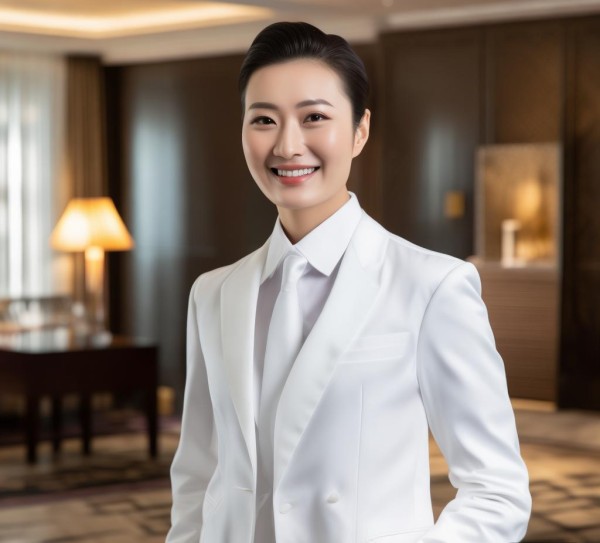 酒店服务礼仪之星，从细节到品质，服务 excellence的象征
