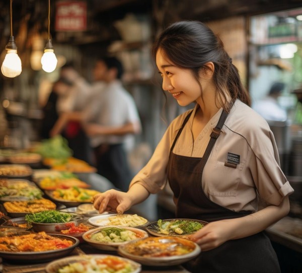 黎德美食背后的女服务员,匠心与温度 黎德美食背后的女服务员,匠心与温度